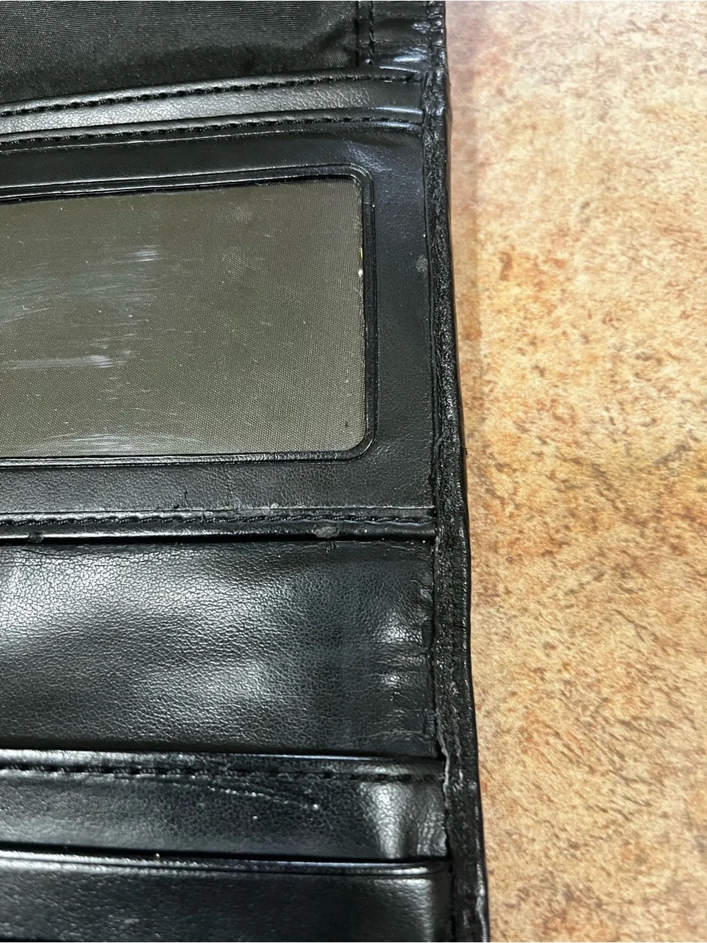 Coach Black Signature Canvas Wallet & Card Holder Set